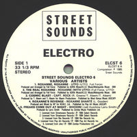 Various : Street Sounds Electro 6 (LP, Comp, Mixed)
