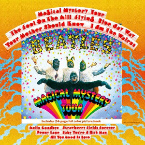The Beatles : Magical Mystery Tour (LP, Album, Comp, RE, RM, DMM)