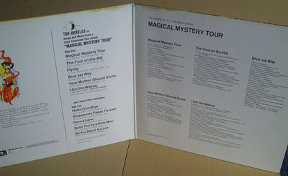 The Beatles : Magical Mystery Tour (LP, Album, Comp, RE, RM, DMM)