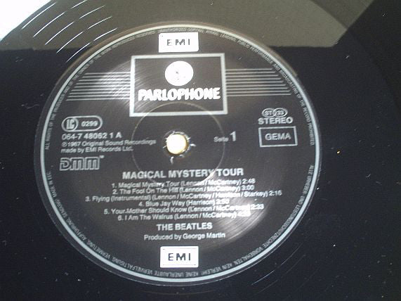 The Beatles : Magical Mystery Tour (LP, Album, Comp, RE, RM, DMM)