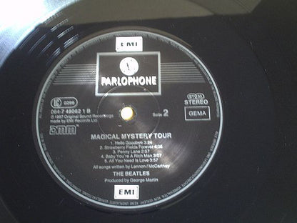 The Beatles : Magical Mystery Tour (LP, Album, Comp, RE, RM, DMM)