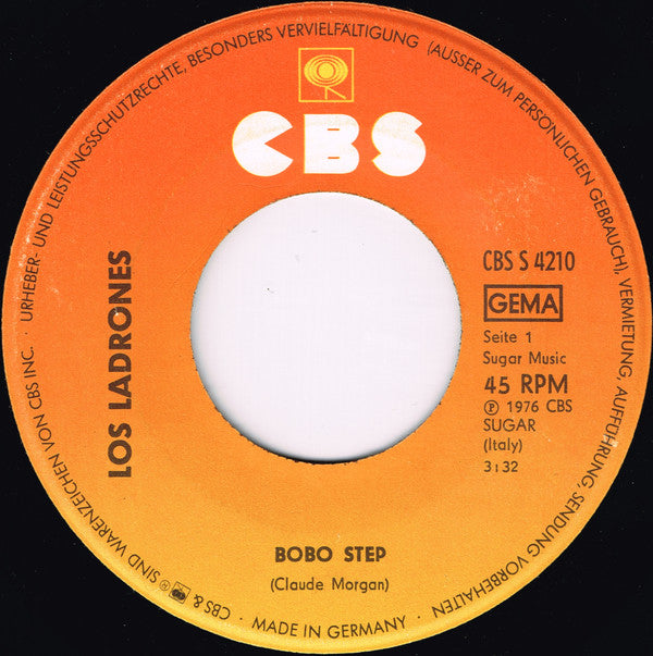 Los Ladrones (2) : Bobo Step (7", Single)