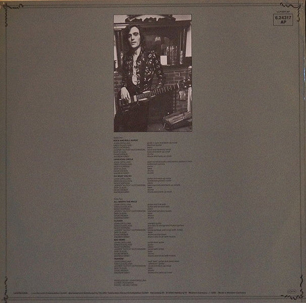 John Cipollina / Raven (13) : John Cipollina's Raven (LP, Album)