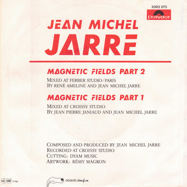 Jean Michel Jarre* : Magnetic Fields Part 2 (7", Single)