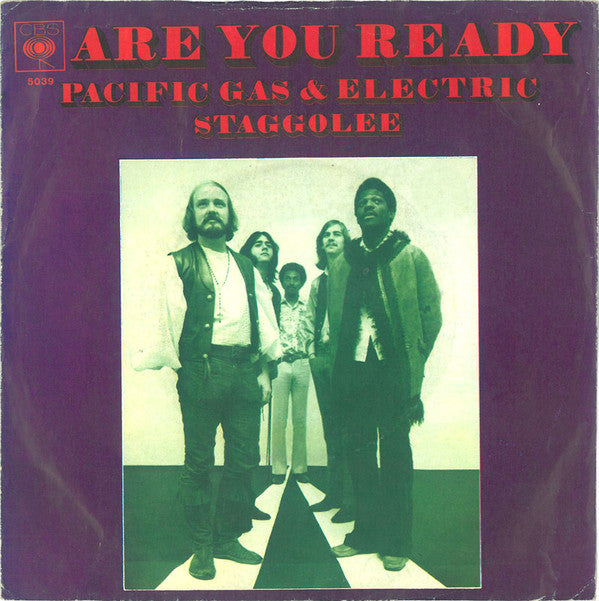 Pacific Gas & Electric : Are You Ready (7", Single)
