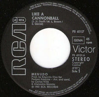 Menudo : Like A Cannonball (7", Single)