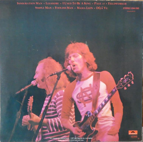 Crosby-Nash* : Live (LP, Album)