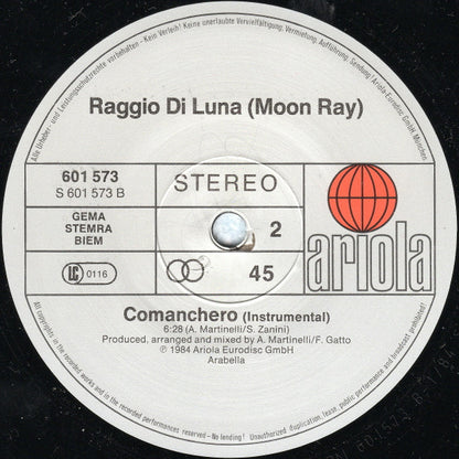 Raggio Di Luna (Moon Ray)* : Comanchero (12", Maxi)