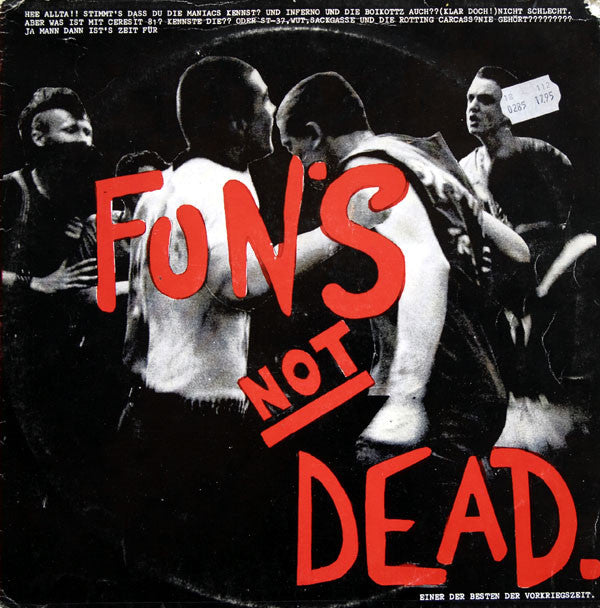 Various : Fun's Not Dead. (LP, Comp, W/Lbl, Whi)