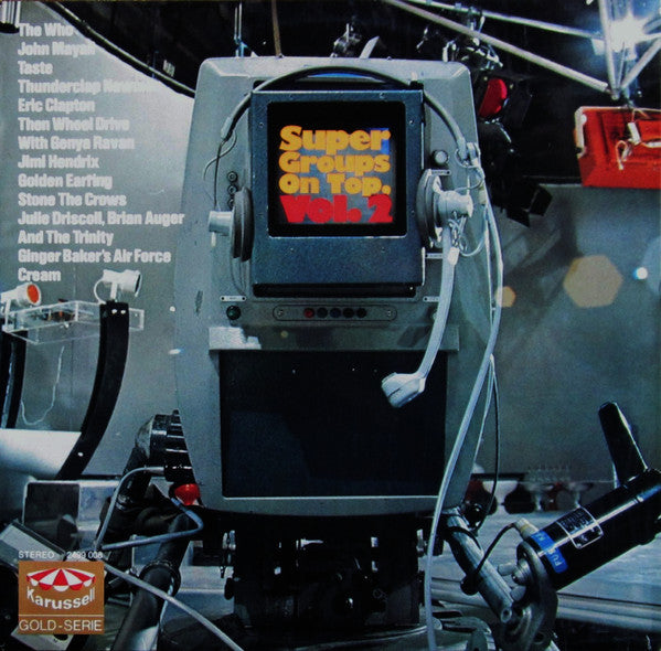 Various : Super Groups On Top, Vol. 2 (LP, Comp, RE)