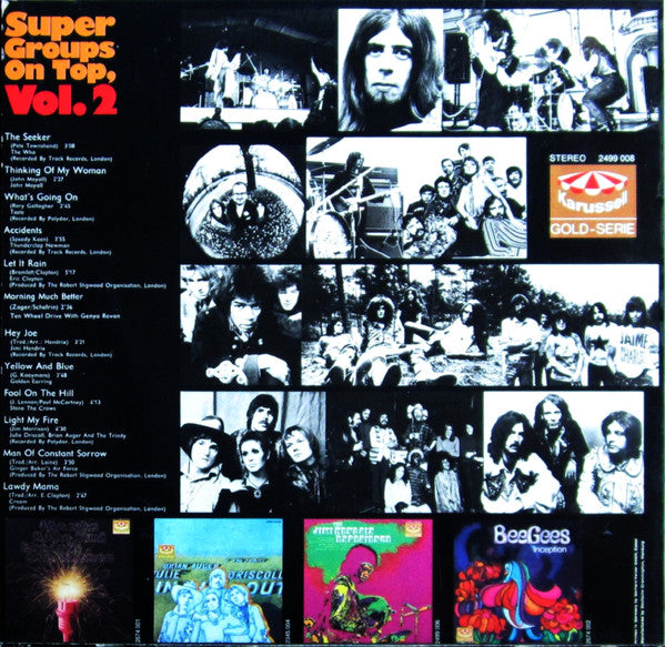 Various : Super Groups On Top, Vol. 2 (LP, Comp, RE)