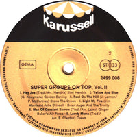Various : Super Groups On Top, Vol. 2 (LP, Comp, RE)