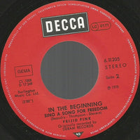Frijid Pink : House Of The Rising Sun / Sing A Song For Freedom (7", Single, RE)