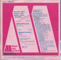 William Goldstein & The Magic Disco Machine : Midnight Rhapsody (7", Single)