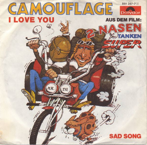 Camouflage (16) : I Love You (7", Single)