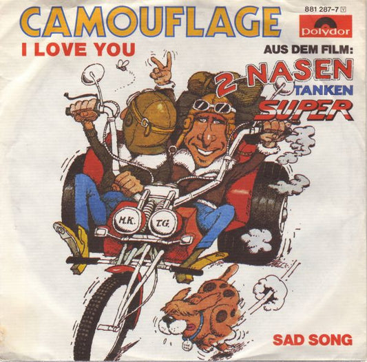 Camouflage (16) : I Love You (7", Single)