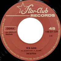 The Rattles : It Is Love / Hey Sally (7", Single, Mono)