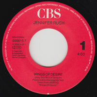 Jennifer Rush : Wings Of Desire (7", Single)