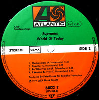 Supermax : World Of Today (LP, Album, Club)