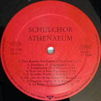 Schulchor Athenaeum : Schulchor Athenaeum (LP)