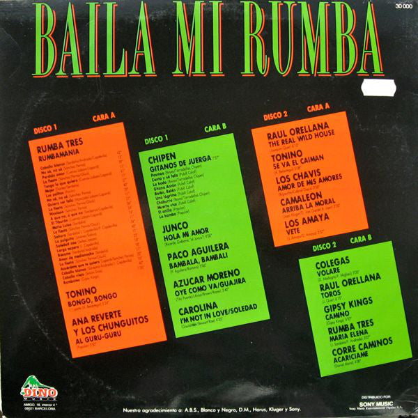 Various : Baila Mi Rumba (2xLP, Comp)