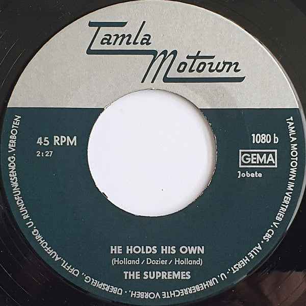 The Supremes : Nothing But Heartaches (7", Single)