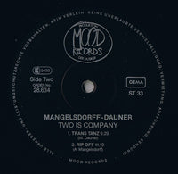 Wolfgang Dauner - Albert Mangelsdorff : Two Is Company... (LP, Album)