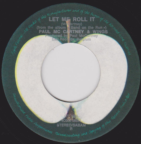 Paul McCartney & Wings* : Jet / Let Me Roll It (7")