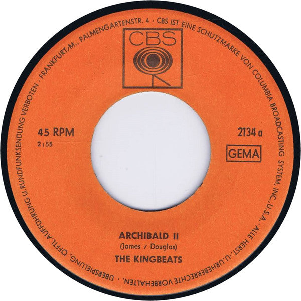 The Kingbeats : Archibald II (7", Single)