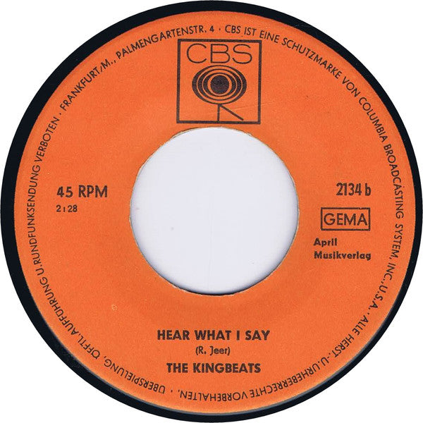 The Kingbeats : Archibald II (7", Single)