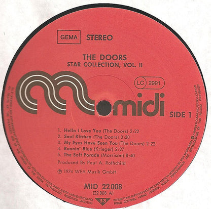 The Doors : Star-Collection Vol.2 (LP, Comp, RE)