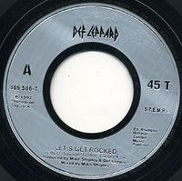Def Leppard : Let's Get Rocked (7", Single)
