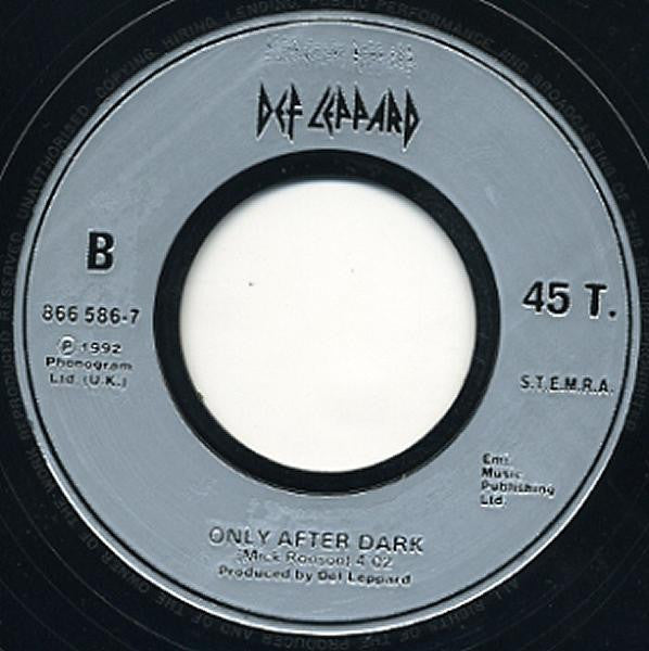 Def Leppard : Let's Get Rocked (7", Single)