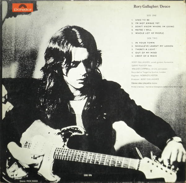 Rory Gallagher : Deuce (LP, Album)