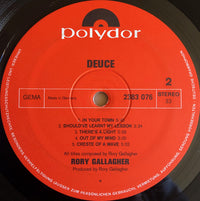 Rory Gallagher : Deuce (LP, Album)