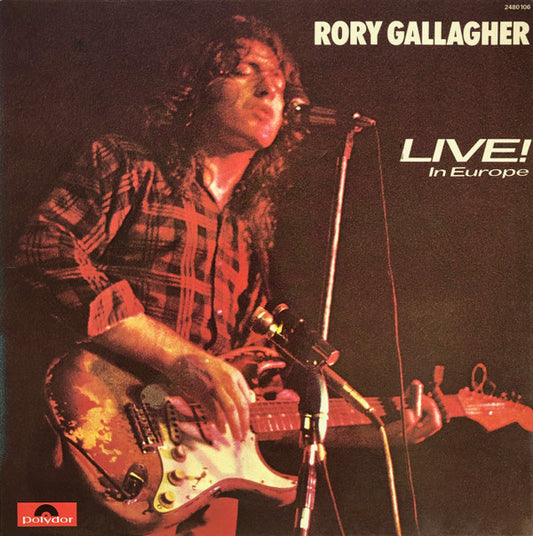 Rory Gallagher : Live! In Europe (LP, Album, Gat)
