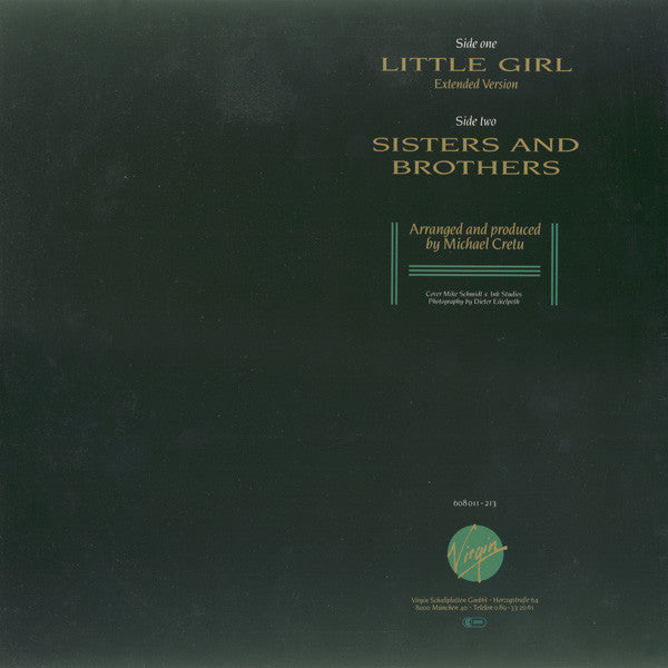 Sandra : Little Girl (12", Single)
