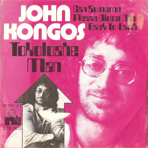 John Kongos : Tokoloshe Man (7", Single)