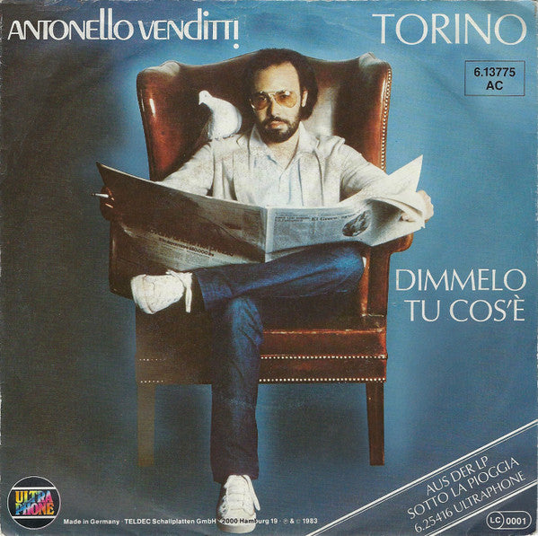 Antonello Venditti : Torino (7", Single)
