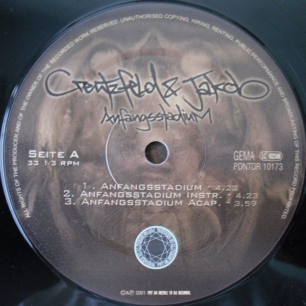 Creutzfeld & Jakob : Anfangsstadium (12", Maxi)