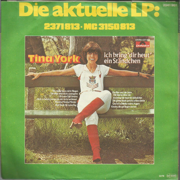 Tina York : Wie Ein Grashalm Im Herbstwind (7", Single)