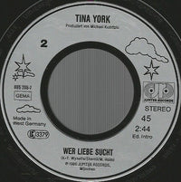 Tina York : Es Ging Mir Noch Nie So Gut (7", Single)