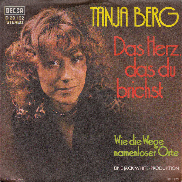Tanja Berg : Das Herz Das Du Brichst (7", Single)