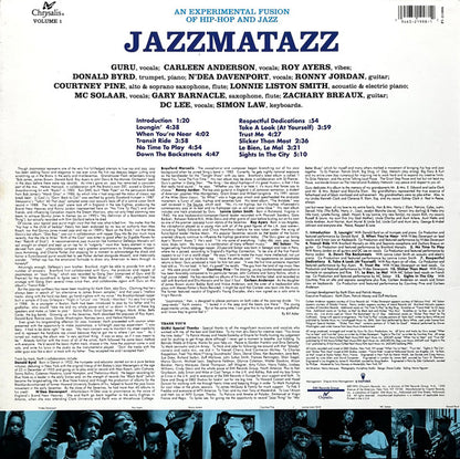 Guru : Jazzmatazz (Volume 1) (LP, Album)