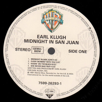 Earl Klugh : Midnight In San Juan (LP)
