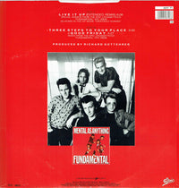 Mental As Anything : Live It Up (12", Single, RP)