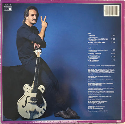 Jan Akkerman : Can't Stand Noise (LP, Album)