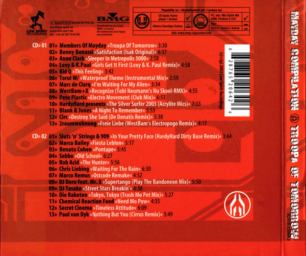 Various : Mayday Compilation - Troopa Of Tomorrow (2xCD, Comp)