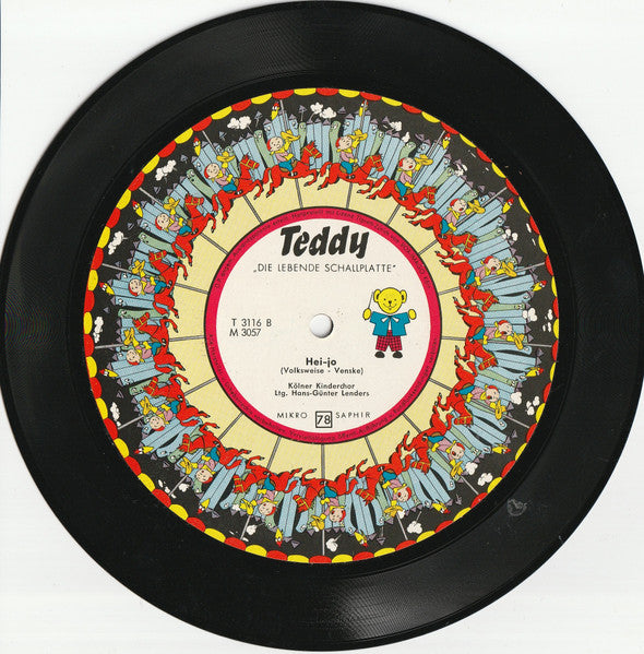 Kölner Kinderchor* Ltg. Hans-Günter Lenders : Eins, Zwei, Drei Und Vier / Hei-Jo (Flexi, 8", bla)