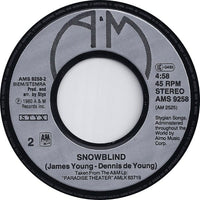 Styx : Mr. Roboto (7", Single, Sil)